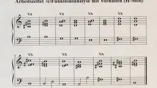 Arbeitszettel 7e/Funktionsanalyse mit Vorhalten (H-Moll)