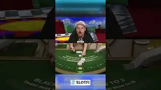 $2000 BLACKJACK BET AND THIS HAPPENED....  #clips #shorts #slotfi #blackjack