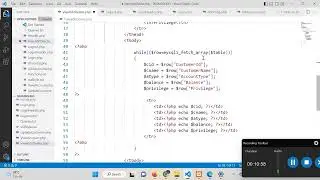 PHP with MySQL - Part 06 - ViewEditDelete Customer - Grid View