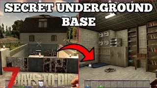 7 DAYS TO DİE MY SECRET.UNDERGROUND BASE