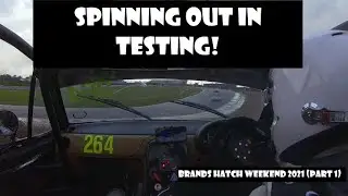 MX-5 Racing at Brands Hatch 2021 - Spin on Test day!