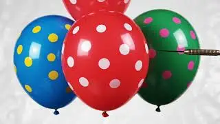 &ldquo;Color Explosion! Polka Dot Balloons Popping Satisfying ASMR 💧&rdquo;