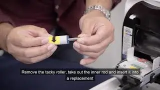 MAGICARD 300   ENGLISH   How To Change the Dye Film