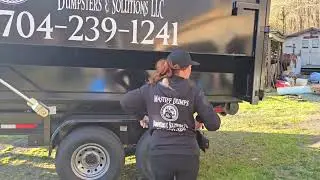 Mastiff Dump unloads a Dumps in Faith NC