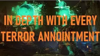 New Anointment Damage Values & Calculations! BEST TERROR ANOINTMENTS REVEALED!