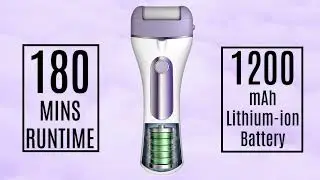 Electric Foot Callus Remover | Pedicure kit for Heels & Feet | Dead Skin Remover @airluxeofficial