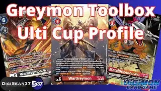 Top 32 WarGreymon Toolbox Deck Profile: Ultimate Cup Format | Digimon Card Game | BT14 Blast ACE