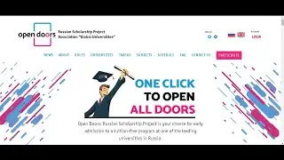 Russian Government Scholarship 2024-2025 - Open Doors Scholarships for the Masters, and Ph.D. degree