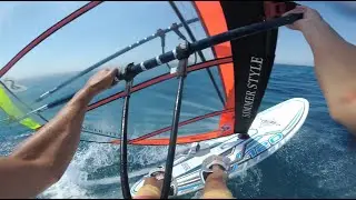 Windsurfing L'escala to San Pere Pescador