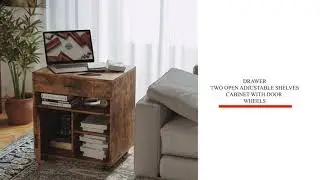 IRONCK Large printer stand file cabinet B