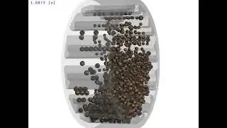 SAG Mill Simulation - Curved Lifters
