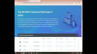 Top 50 SEO Company Rankings of 2022 | PRO STUDIO
