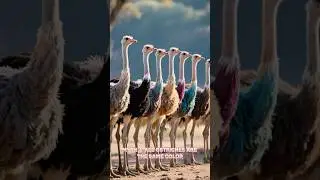 Busting Myths. The Truth About Ostriches #naturelovers #wildlife