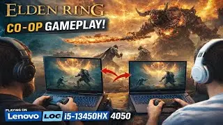 Elden Ring Co-Op Gameplay on Lenovo LOQ | i5-13450HX + RTX 4050 #eldenring #lenovoloq #livestream