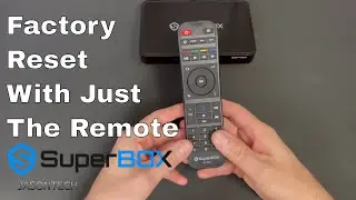 Сброс настроек SuperBox к заводским настройкам с помощью пульта дистанционного управления