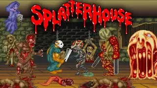 Splatterhouse (Arcade) - Longplay