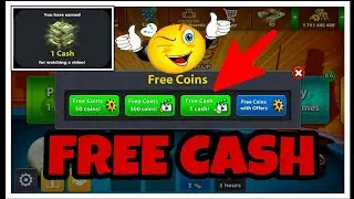 8 Ball Pool Cash Trick 2018 | Free Cash In Every 5 Minutes