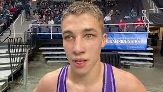 Rocco Camillaci of Hilton wins the NYSPHSAA D-1 152lb state championship