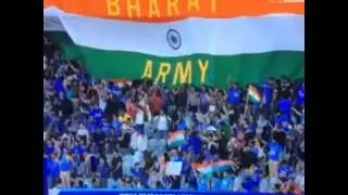 Bharat Army Beast II at the MCG India v Bangladesh World Cup QF 2015