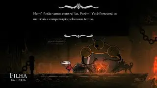 Hollow Knight: Silksong - Amuleto Sino de Magma e Filha da Forja : Localiza&ccedil;&atilde;o