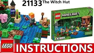 How to Build 21133 The Witch Hut 2017 | LEGO MINECRAFT Instructions