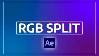 ⛔ tutorial RGB SPLIT 😱 ABERRACIÓN CROMÁTICA con CAPA de AJUSTE ⛔SIN PLUGINS⛔ 😱 AFTER EFFECTS 2023