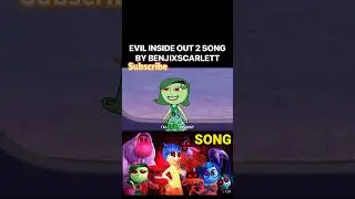 Evil Inside Out 2 Song Animated Music Video (Inside Out 2 Evil Song Trend)