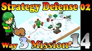 Strategy Defense 2 by NezuCute | Perfect Strategy to Beat way 3 Mission 14 (Flawless Victory)