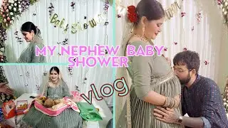 Muslim Godh Bharai Rasam vlog | My Nephew Baby Shower | मुस्लिम गोद भराई रसम | celebration 🥳