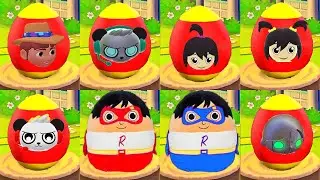 Tag with Ryan - New Mystery Surprise Egg Found by Combo Panda & Friends - Gameplay
