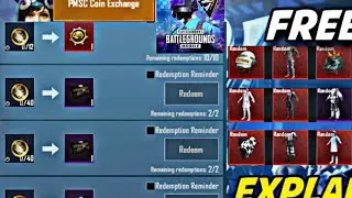 PMSC Coin Exchange Event Explain | Pubg Kr PMSC Coin Exchange Event