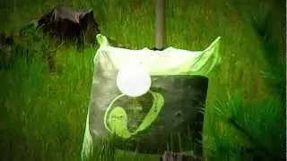 Hoyt Vector Turbo shooting @ 125 yards.