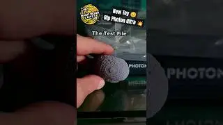 Dlp Photon Ultra 🤗💥  3d Print Test #miniature #3dprinting #art