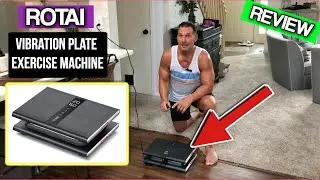 ROTAI Vibration Plate Exercise Machine Innovative Jump Simulator Workout Fitness for Training and Sh