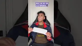 When you get your first paycheck💰💀 #comedy