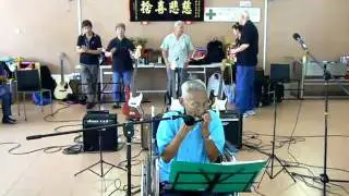Faith Music Centre - Uncle Lim on Harmonica
