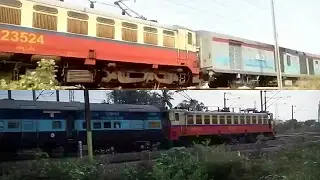 A perfect example of how a loco becomes an Offlink:- Done by ASN WAG-5 23534 with 1 LHB and 1 ICF