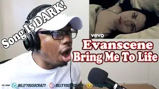 Evanescence - Bring Me To Life REACTION! THIS SONG IS SO DARK ITS SCARY