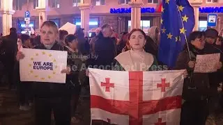 Nonstop protests mark one year since Georgia suspended EU talks and intensified crackdown on dissent