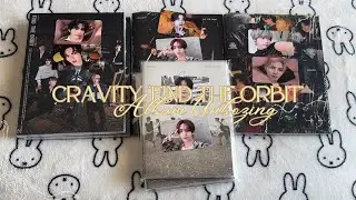 cravity ‘find the orbit’ album unboxing 🪐