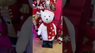 Merry christmas White Bear Doll Sing Christmas song ❄️☃️ Emsphere Thailand
