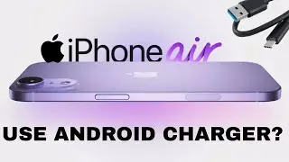 Можно ли использовать зарядное устройство Android для зарядки iPhone Air?