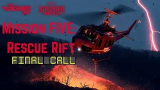 Stranger Things Finale in MSFS 2024 🚁 Huey Helicopter Rescue Rift