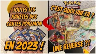 TOUTES LES RARET&Eacute;S DES CARTES POKEMON 2023! TOUT SAVOIR LA DESSUS ! (Alternative, full art&hellip;)