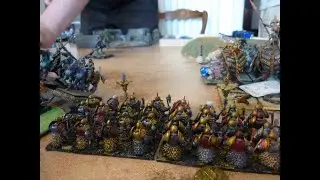 Kings of war : Morts Vivants et Elfes vs Nains Abyssaux et Empire de Poussière (FR / ENG)