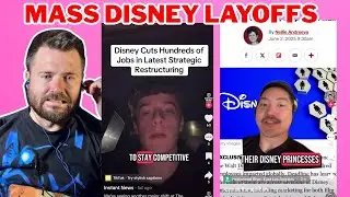 Disney Rolls Out Mass Layoffs.. A.I Takeover Is Here