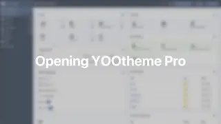 Opening YOOtheme Pro | YOOtheme Documentation (Joomla)