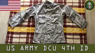 U.S. Army 4th Infantry Division Desert Camo Uniform