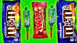 ASMR Candy Unboxing | Twix Cookie Dough, M&M&rsquo;s Caramel & Melody Pops No Talking Sweet Sounds