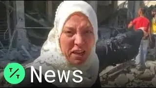 'Mr. Trump, Please Stop This!' Woman Begs for U.S. Intervention in Syria